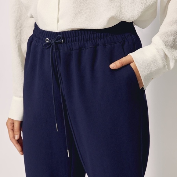 Wilfred Buffon Crepe Jogger Pants - Camel - Size Small - Picture 5 of 14